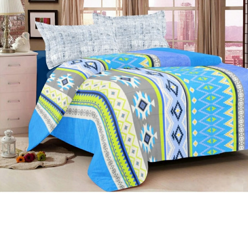 Pure Cotton Bedsheet with 2 Pillow Covers